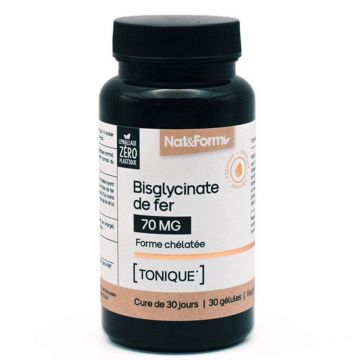 Nat&Form Premium fier bisglicinat 30 capsule