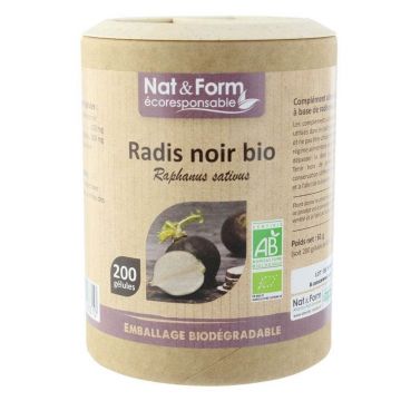 Nat&Form RAVANEL BLACK BIO 200 capsule