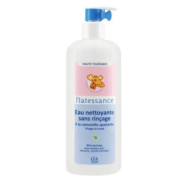 Natessance Apă de curățare fără clătire pentru față și corp 500 ml
