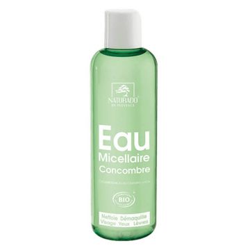 Naturado Organic Cucumber Micellar Water Față, ochi, buze 200 ml