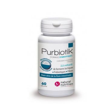 Natural Nutrition Purbiotik formulă simbiotică 60 comprimate