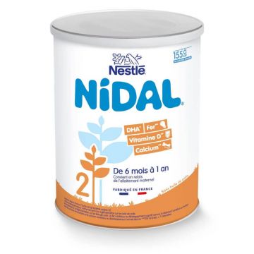Nestlé Nidal Lapte praf 2 6-12 luni 800g