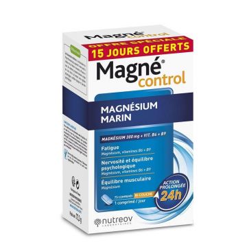 Nutreov Magnécontrol Magneziu marin 60 tablete + 15 gratuit