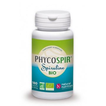 Nutriție naturală Spirulina Phycospir Organic 180 Tablete
