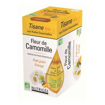 Nutrigée Organic Camomile Flower Herbal Tea 20 pliculețe
