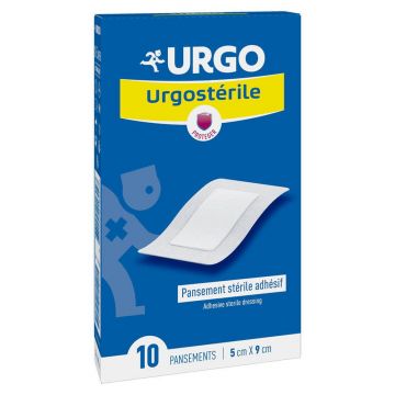 Pansamente adezive sterile Urgo 5cm x 9cm cutie de 10