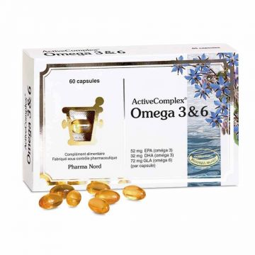 Pharma Nord ActiveComplex Omega 3 și 6 60 Capsule