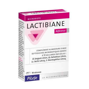 Pileje Lactibiane Référence 10 Capsule Lactibiane 10 Gelule