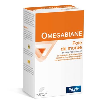 Pileje Omegabiane Cod Liver Oil 80 Capsule Omegabiane 80 Capsule