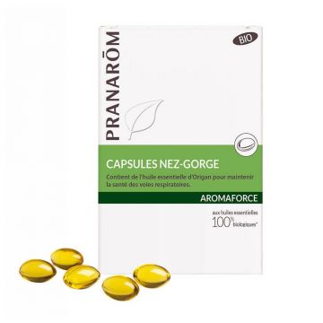 Pranarôm Aromaforce nas-gât 30 Capsule