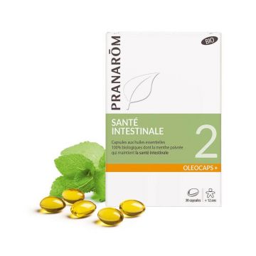 Pranarôm Oléocaps N°2 Sănătate intestinală organică 30 Oleocaps+ Capsule