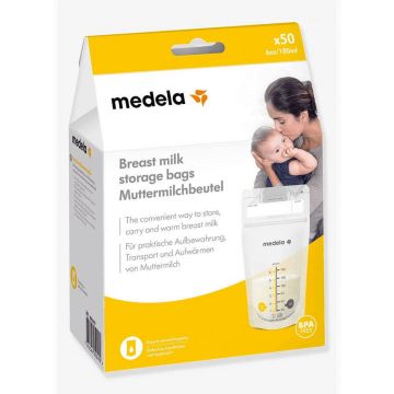 Pungi de stocare a laptelui matern Medela x50