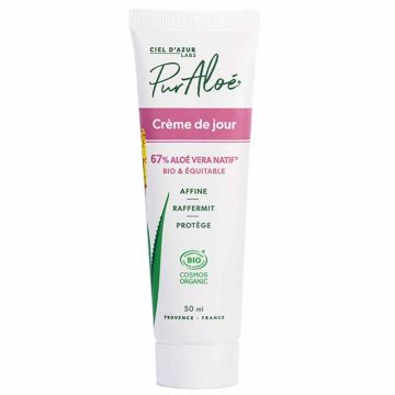Pur Aloé 67% aloe vera organică cremă de față 50ml