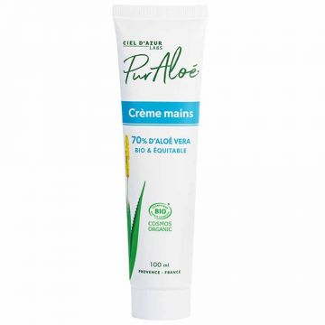 Pur Aloé Aloe Vera Cremă de mâini 70% organică 100ml
