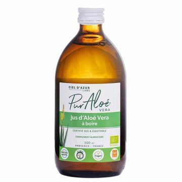 Pur Aloé Suc pasteurizat pentru băut 500ml