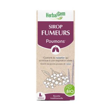 Sirop bio pentru fumători, 150 ml, Herbalgem