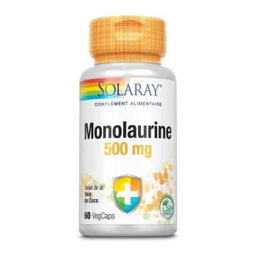 Solaray Monolaurin 500 mg x60 capsule vegetariene