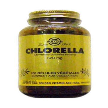 Solgar Chlorella 100 Detox Eliminarea toxinelor 100 gélules végétales