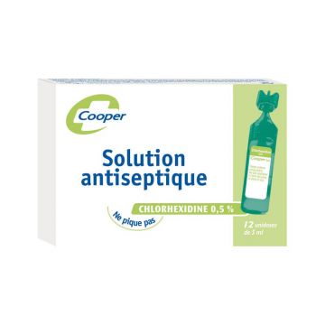Soluție antiseptică Cooper 12x5ml