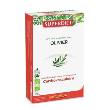 Superdiet Olive Organic Cardiovascular 20 fiole 15ml