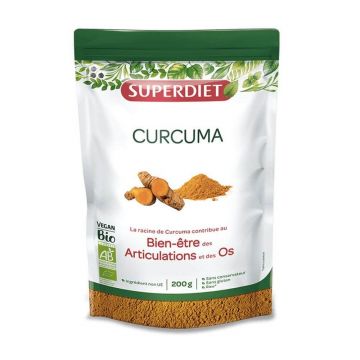 Superdiet Organic Turmeric 200g