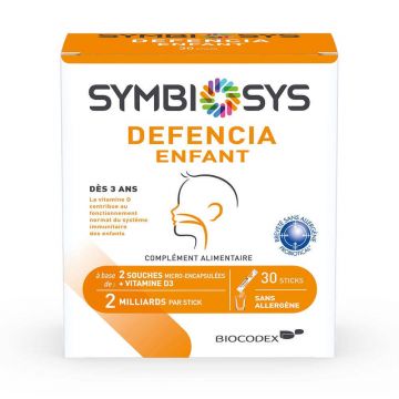 Symbiosys Defencia Bambino cu vitamina D 30 Stick cu vitamina D