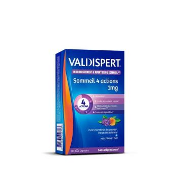 Valdispert Melatonin 1 mg 4 Acțiuni 30 comprimate