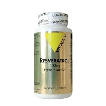 Vit'All+ Resveratrol 100 mg 30 comprimate