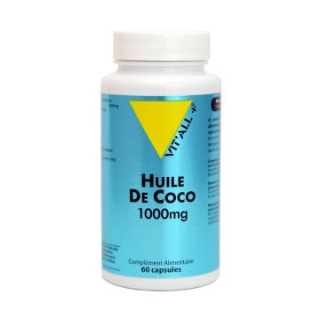 Vit'All+ Ulei de nucă de cocos 60 Capsule Vit'All+ 1000mg