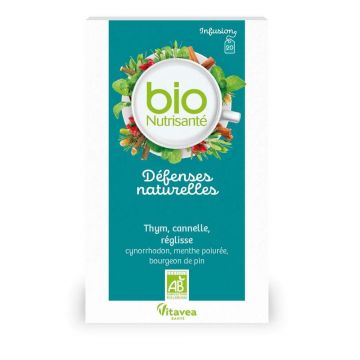 Vitavea Santé Bio Infusion Natural Defences 20 pliculețe