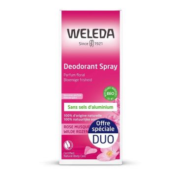 Weleda Rosehip și ceai alb Deodorant 2x100ml