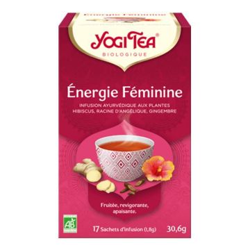 Yogi Tea Feminine Energy Organic Ayurveda Infuzie 17 pliculețe