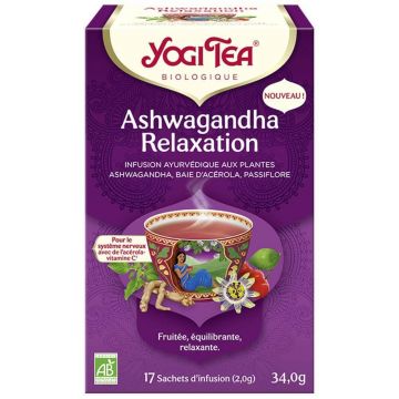 Yogi Tea Relaxare cu Ashwagandha 17 pungi