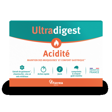 Acidite, 14 tablete masticabile, Ultradigest