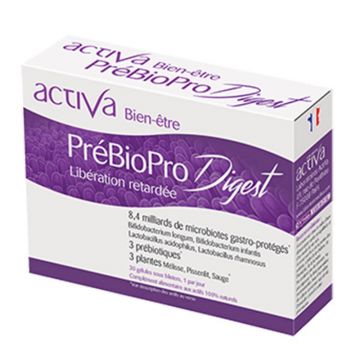 Activa Wellness Prebiopro Digest cu eliberare întârziată 30 capsule