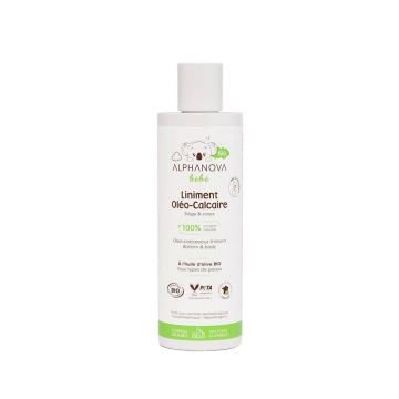 Alphanova Bébé Liniment Oleo Calcaire Bio 200ml