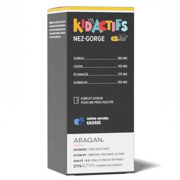 Aragan Synactifs KidActifs Nose-Throat 125 ml