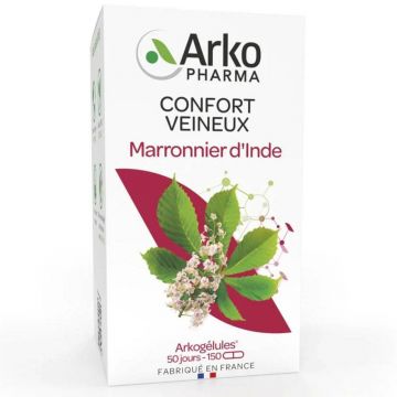Arkopharma Arkocapsule Comfort Vein Horse Chestnut Organic 150 Capsule