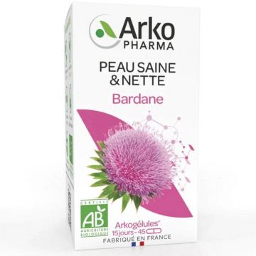 Arkopharma Arkocapsule Piele sănătoasă, curată Brusture organic 45 capsule