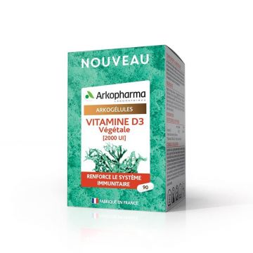 Arkopharma Arkocapsule Vitamina D3 derivată din legume 90 capsule