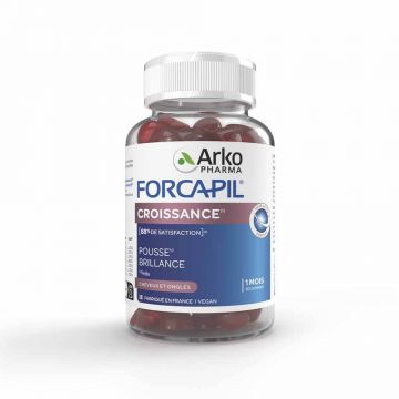 Arkopharma Forcapil Crescita Cheveux et Ongles 60 bomboane gumate