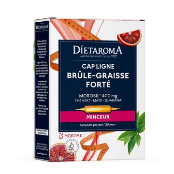 Arzător de grăsimi Dietaroma Capligne Forté 20 fiole