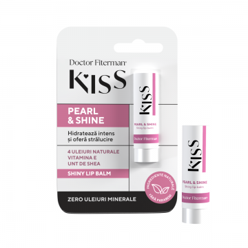 Balsam de buze Pearl&Shine Kiss, 4.5g, Doctor Fiterman