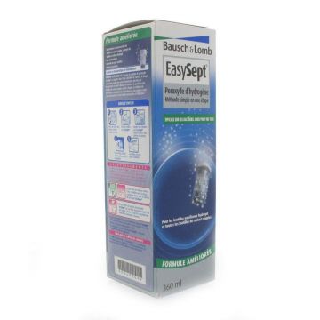 Bausch&Lomb Easysept Hidrogen Peroxid Soluție pentru lentile de contact 360 ml