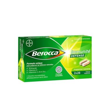 Bayer Berocca Apărarea imunității 2x28 capsule