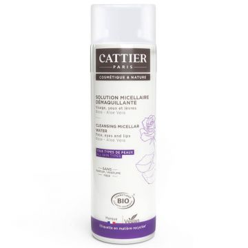 Cattier Aloe Vera Organic Rose Soluție micelară de curățare 300 ml