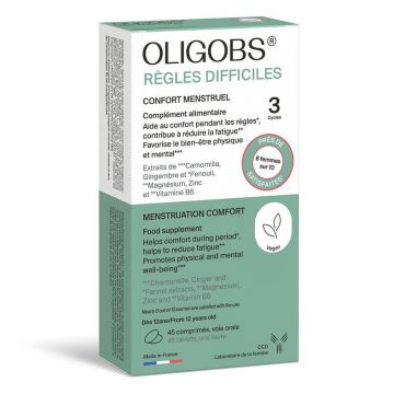 Ccd Oligobs Confort menstrual Perioade dificile 3 Ciclu 45 comprimate
