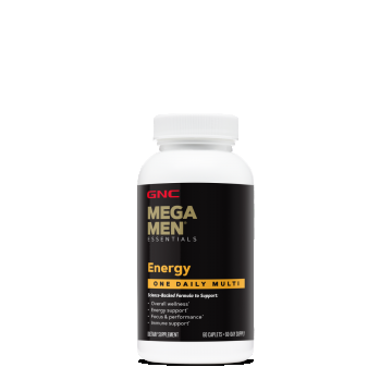 Complex de multivitamine pentru barbati® Energie si Metabolism Mega Men®, 60 tablete, GNC