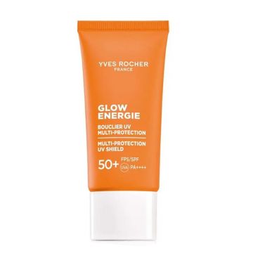 Crema antirid multi-protectie SPF50+ Glow Energie, 30ml, Yves Rocher