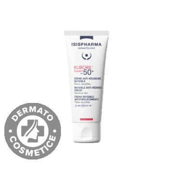 Crema antiroseata Invisible SPF50+ Ruboril, 40ml, Isis Pharma